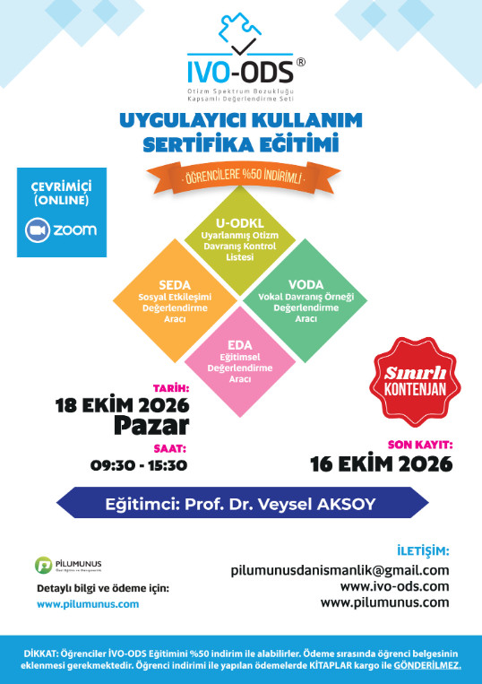 İVO-ODS SERTİFİKA EĞİTİMİ