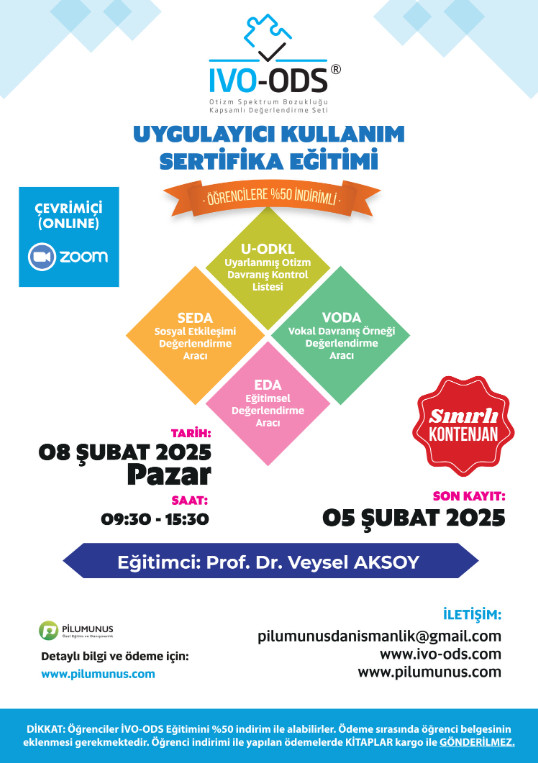 İVO-ODS SERTİFİKA EĞİTİMİ