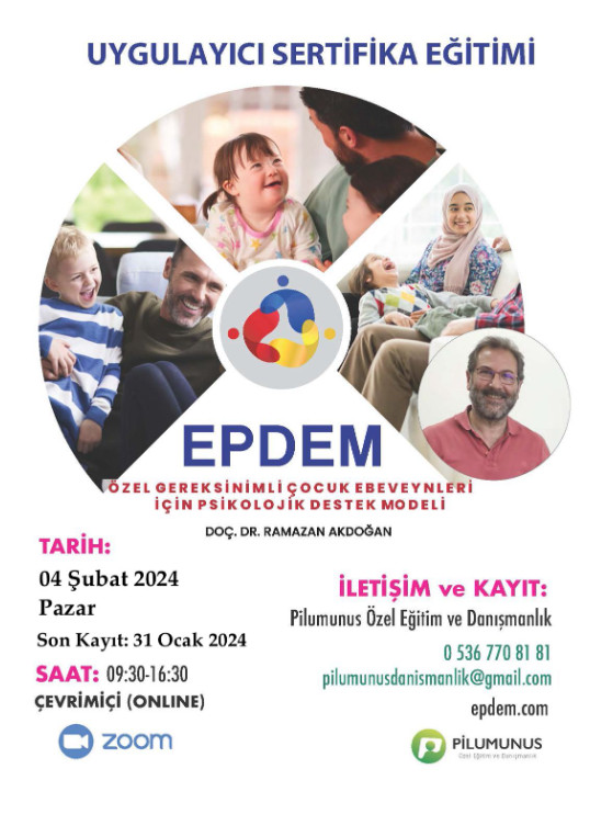 EPDEM (Özel Gereksinimli Çocuk Ebeveynleri için Psikolojik Destek Modeli)